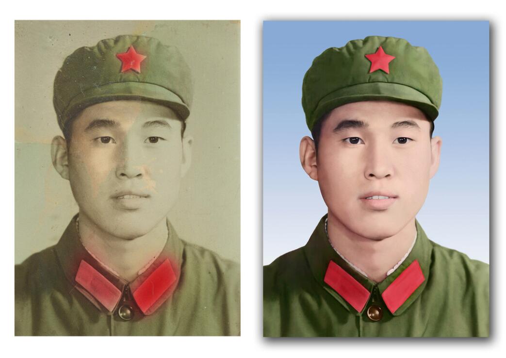 信阳破损照片修复-18